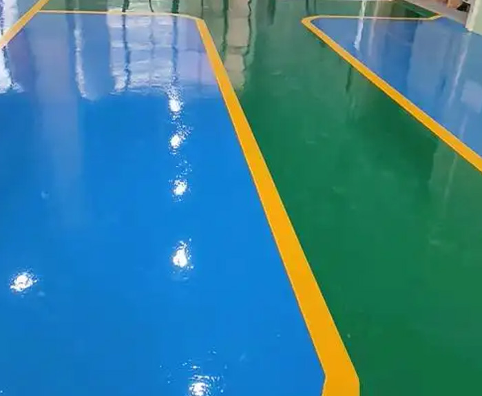 地坪水性漆案例现场